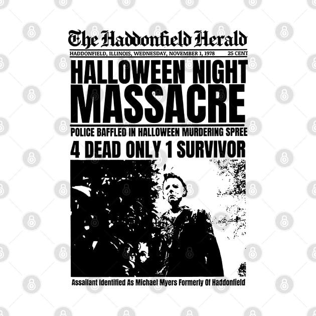 Halloween Night Massacre by CosmicAngerDesign