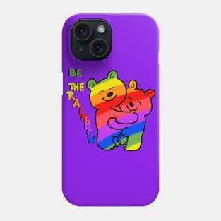 be the rainbow bears Phone Case