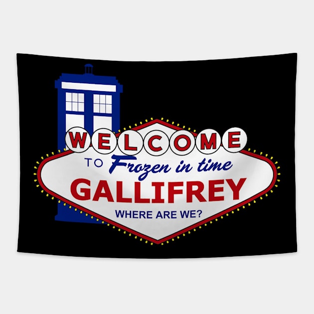 Viva Gallifrey Tapestry by karlangas