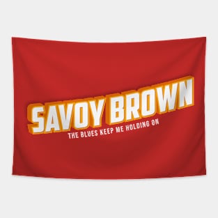 Savoy Brown Tapestry