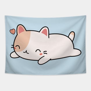 Super Lazy Kawaii Cat Tapestry