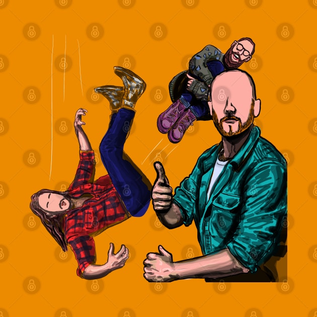 Aunty Donna Thumbs up - Jump simple by SmerkinGherkin