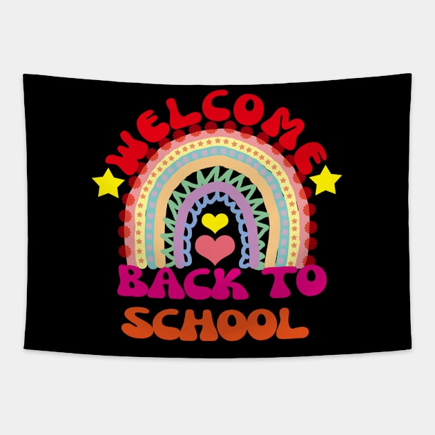 Welcome Back To School Tapestry by EunsooLee