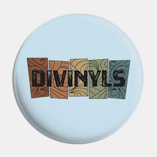 Divinyls Retro Pattern Pin