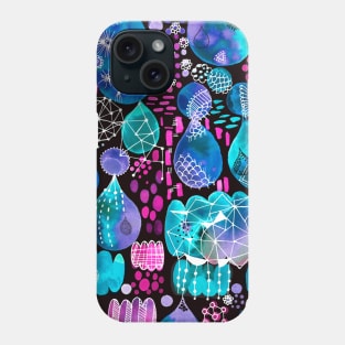 Pocket - Rain Stitches Neon Phone Case