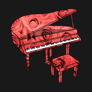 Rose Piano T-Shirt