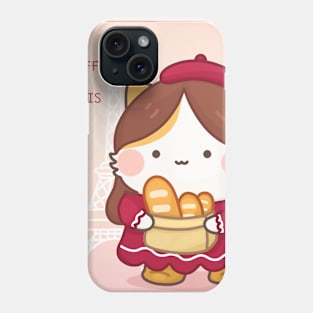 Muffin in Paris Phone Case