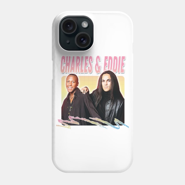 Charles & Eddie / 90s Style Fan Art Design Phone Case by DankFutura