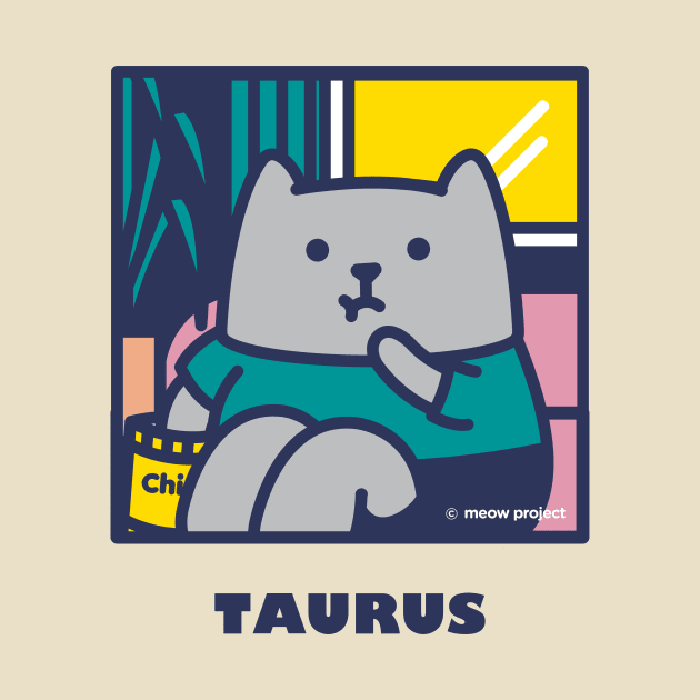 Quarantine Cat Zodiac Signs: Taurus cat by meowproject