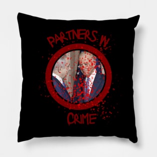 Biden and Netanyahu Are Partners in Crime Pillow