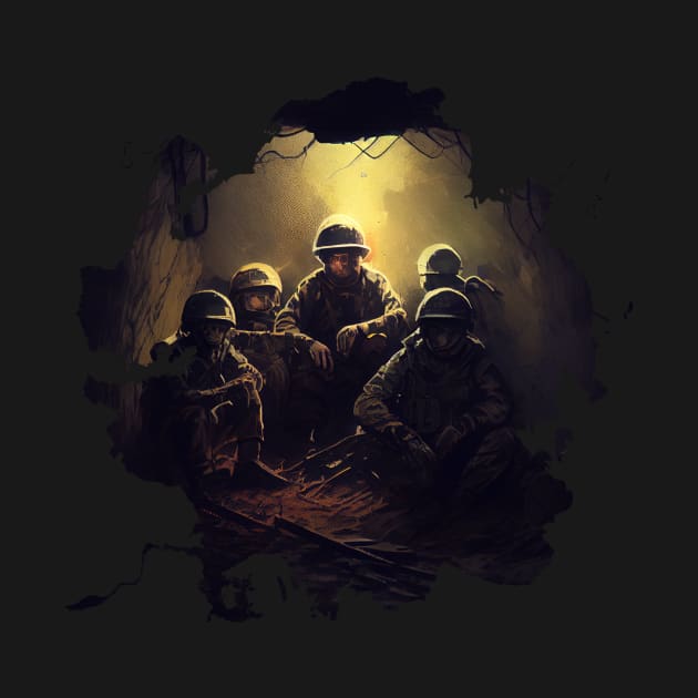 soldiers ,Bunker by Pixy Official