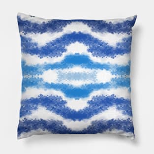 Abstract waves Pillow