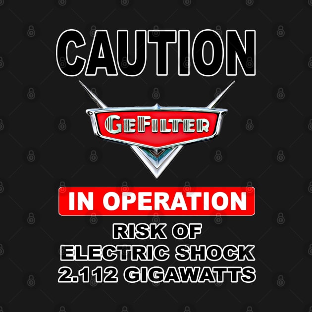 Rush - GeFilter Device Warning Sign by RetroZest