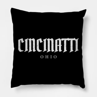 Cincinatti, Ohio Pillow