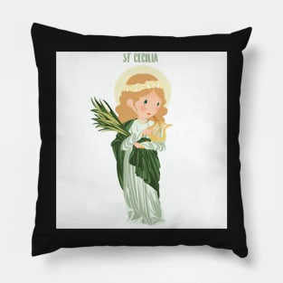 Saint Cecilia Pillow