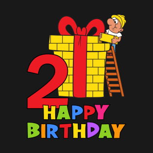 2nd Birthday Party 2 Year Old 2 Years T-Shirt