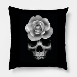 Skull & Rose Pillow