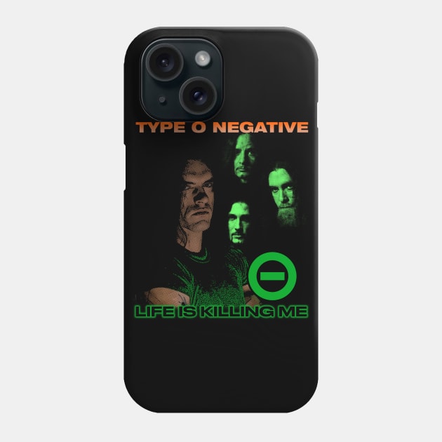 Type O Negative - Life Is Killing Me Phone Case by WithinSanityClothing