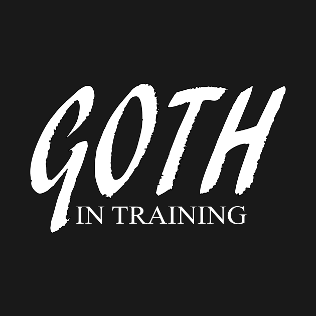 Goth in Training Little Bat-ling Baby Goth by Dragonfly Tees