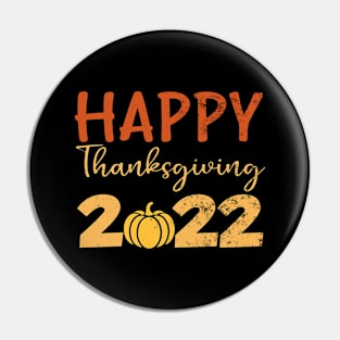 Happy Thanksgiving 2022 Pin