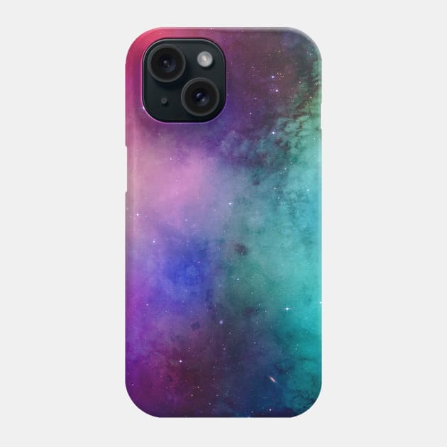 Galaxy Cosmic Colors Phone Case by chrissyloo