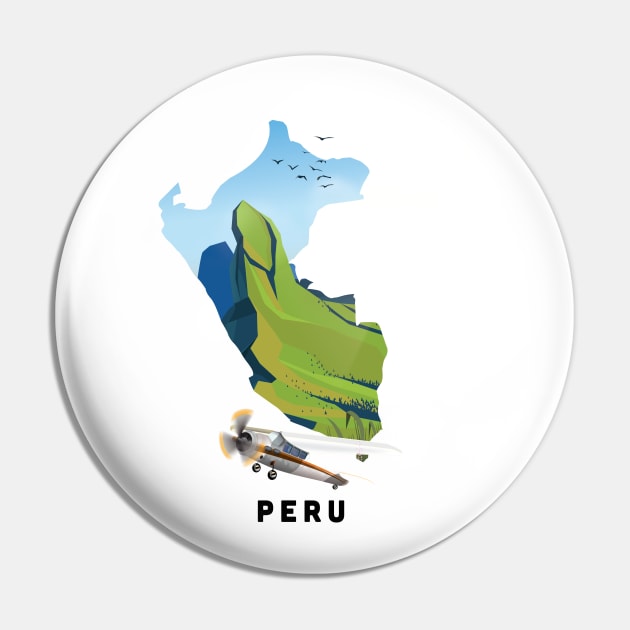 Peru Pin by nickemporium1