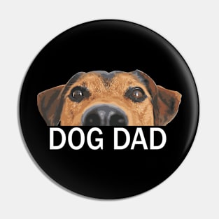 Dog Dad Design Father Pin