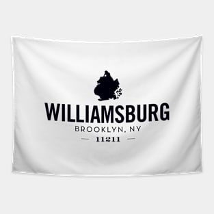 Williamsburg (black) Tapestry