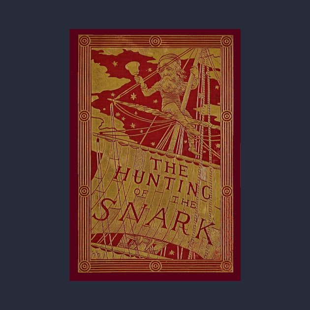 The Hunting of the Snark- vintage book cover by stevepaint