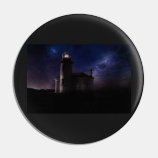 Lighthouse at Night Pin