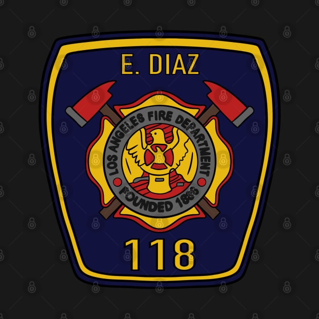 Station 118 LAFD Badge | 911 Eddie Diaz by icantdrawfaces