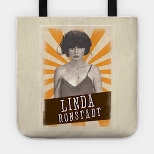 Vintage Aesthetic Linda Ronstadt 80s Tote