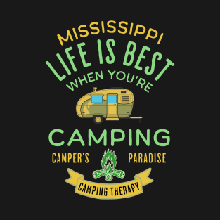 Mississippi Camping Paradise T-Shirt