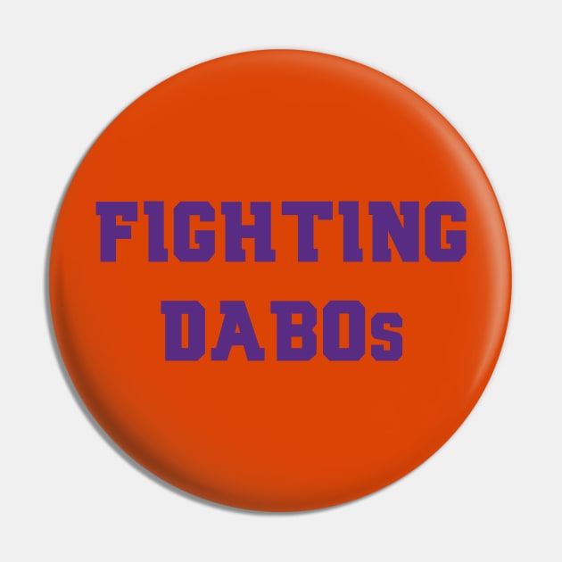 Fighting Dabos Pin by StadiumSquad