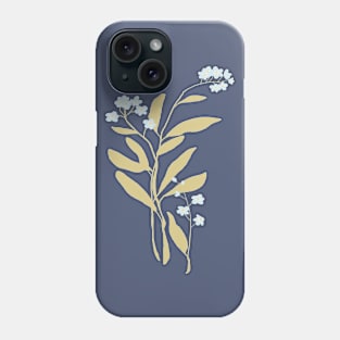 Froget Me Nots Phone Case