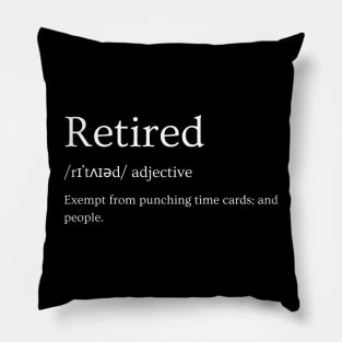 Retirement 2024 T-shirt Pillow