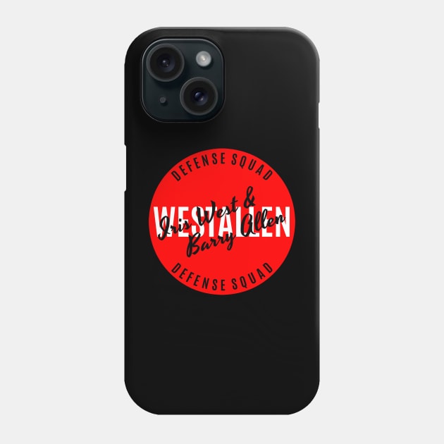 Iris West & Barry Allen - WestAllen - Defense Squad Phone Case by FangirlFuel