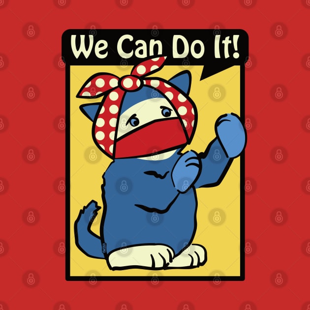 We Can Do It Covid by Sue Cervenka