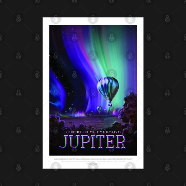 Jupiter, Travel Poster by BokeeLee