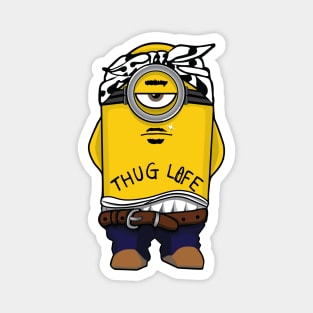 Minion Thug Life Magnet