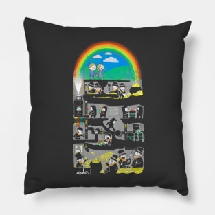 End of the Rainbow Pillow