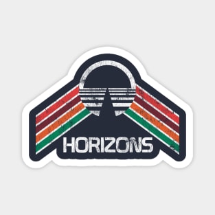 Horizons Pavilion Logo EPCOT Center Vintage Rainbow Design Magnet