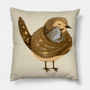 mamma bird Pillow