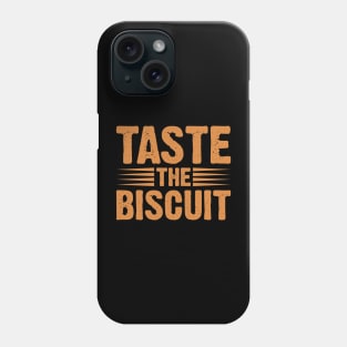 Taste The Biscuit - Retro Vintage v13 Phone Case