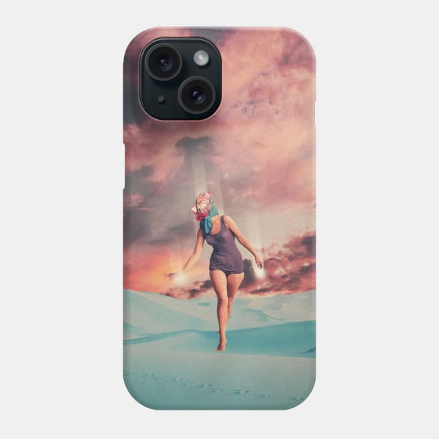 Fading Into The Light Phone Case by FrankMoth