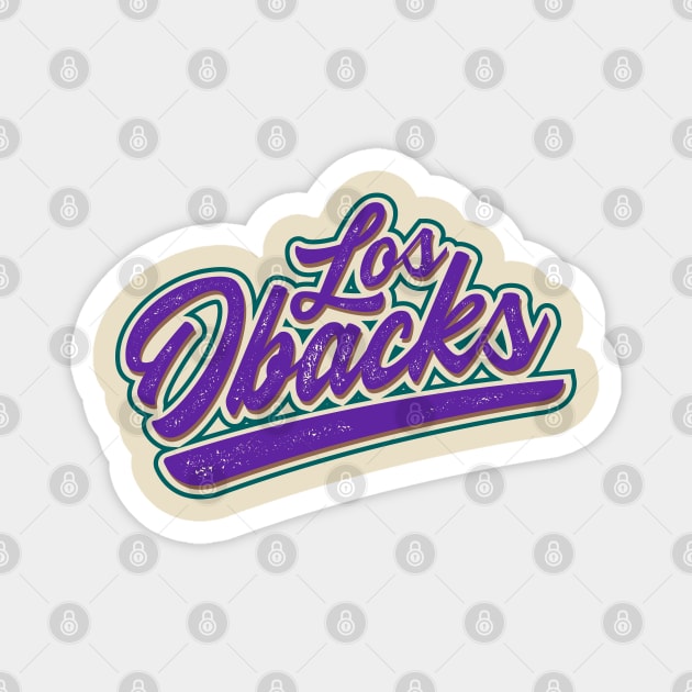 Los Dbacks Magnet by LunaGFXD