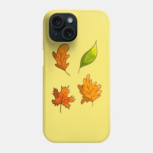 Fall autumn leaves Phone Case