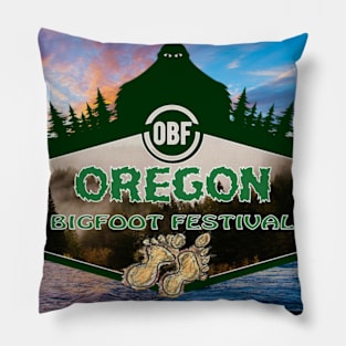 Oregon Bigfoot Fest Pillow