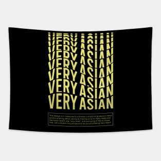 Very Asian - Stop Racism Tapestry