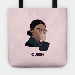 AOC Queen illustration Tote